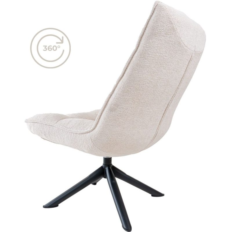 Fauteuil Dorus Bouclé - Naturel