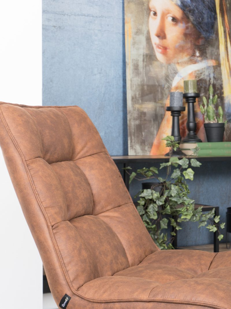 Fauteuil Dorus Cowboy - Cognac 215