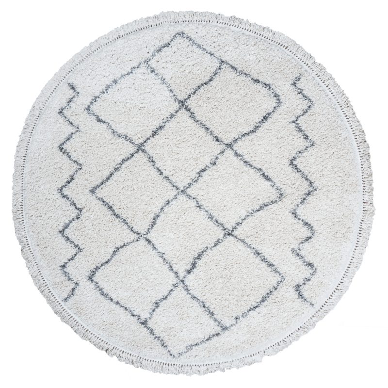 Vloerkleed Marrakesh Cream Rond ø80 cm