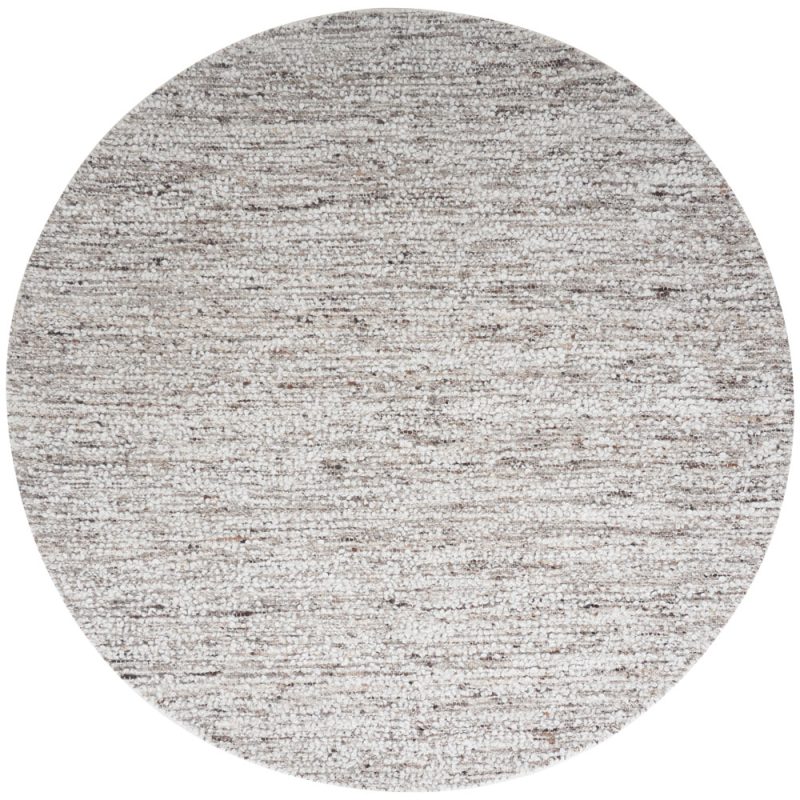 Vloerkleed Mica Naturel/Brown Rond ø160 cm