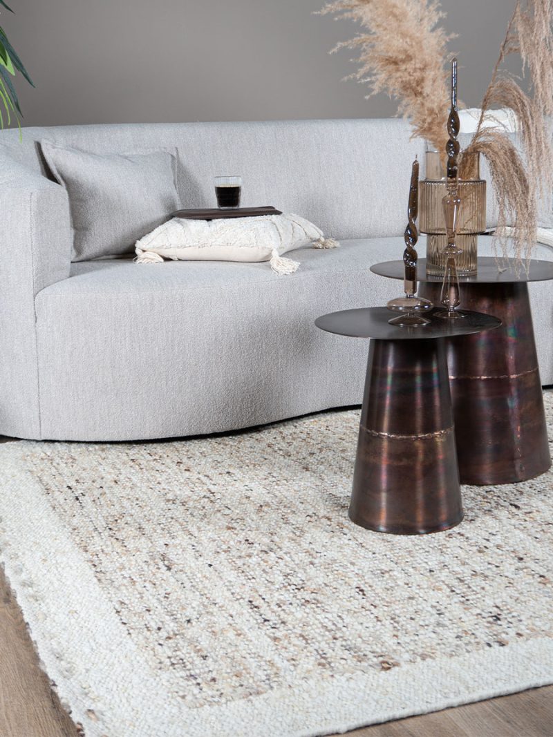 Vloerkleed Rano Beige 160 x 230 cm